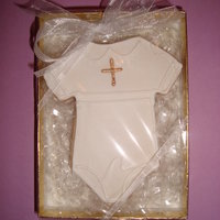 Baptism Favors These are some of the favors I have made for baptisms. The dresses in the other picture have also been used as a First Communion favor.