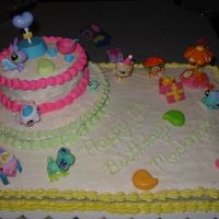 Mackenzies 5Th B'day Cake LIttlest Pet Shop Birthday Cake