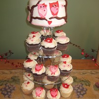 Valentine Owls I made this for my kids' Valentine party. They love owls and I saw owl cupcakes on the Blue Cupcake website and I wanted to try...