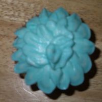Flower Cupcake Up close of Choc BC cupcake. Used ribbon tip #22