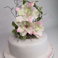 Alstroemeria Cake Alstroemeria cake for a birthday
