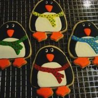 Christmas Penquins My DH made the cookie cutter and my girls helped with the design of these little guys. I think they came out pretty good considering I had...