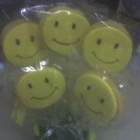Smiley Cookies For a friend. Nfsc and fondant