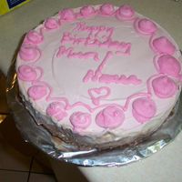 Ice Cream Cake Ice cream cake I made for mums birthday. She had the cake at yum cha and for my family who couldn't make it there I made an ice cream...