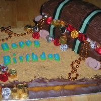 My Son's Second Bday Cake This was my first time makeing a 3d cake it was fun!!!