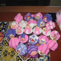 Baby Cakes I made these for a friend's baby shower. The babies are made from marshmallow fondant.