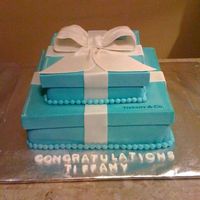 Tiffany Box 8" on top of a 12". This is my first attempt at the Tiffany box much harder than I thought. I used the DVD from the SugarShack on...