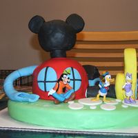 Mickey Mouse Club House.... Come inside it's fun inside!! This is the cake I made for my youngest son's 4th birthday. It was really kind of tricky. The...