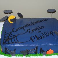 Halloween Wedding Shower Not my idea of a wedding shower theme but it wasn't for me to decide.