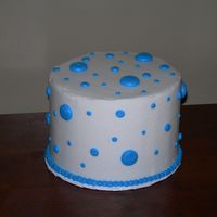 1St Birthday Pictures Cake 6" all buttercream