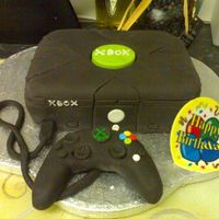 Xbox Cake Xbox cake for a friend at work.