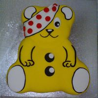 Pudsey Bear - Children In Need This is a well known uk fund rasing event, for childen in need and Pudsey Bear is the mascot. This was for my works raffle.