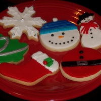 Christmas Cookies A few of the cookies made to send to my little neices and nephew this year. NF sugar cookies, mmf with royal accents. Inspired from all the...