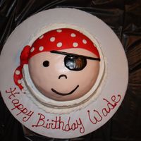 Pirate Boy Got ideas from other cakes like this on here. MMF