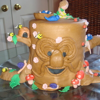Nature Cake I was stuck on what to do for a nature cake when I came across an enchanted cake here on CC. I tried to replicate it for an 8 year old'...