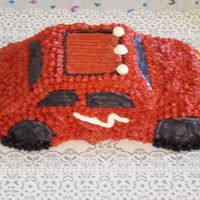 Red Car Cruiser Butter Cream with raspberry filling. Didn't have a small enough air compressor to fill the tires, they are a little flat. Thanks for...