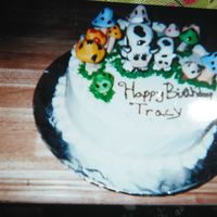 Cow's And Mushrooms first time making animals with fondant