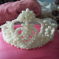 Princess Pillow Cake My first pillow cake, first time using mmf and my first edible tiara! the tiara was not as crisp looking as I would have liked so i added...