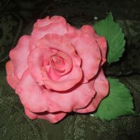 Rosa Pink Sencilla esta pintada con dos colores para poder adquirir este color