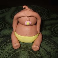 Baby Boy este bebe lo hise en una clase de figuras