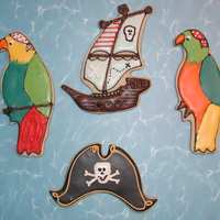 Pirates! NFSC w/Antonia74's RI. I got a set of pirate cookie cutters on sale at Michael's and wanted to give them a try. The parrots were...