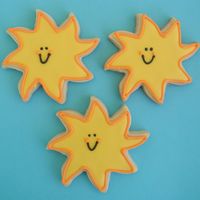 Suns! NFSC w/ Antonia74's RI. My sister-in-law (fellow CC'er Denyse) and I made some beach-themed cookies for a PTO's back-to-...