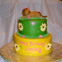 Keeley's Horse Cake This was for my neighbor who was turning 6. She loves horses and isn't too girly so I made this. It's white cake with vanilla...