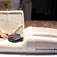 Funeral Director's 50Th I made this for a friend's 50th. He is a funeral director, so I thought it would be appropriate. It's all fondant/buttercream....