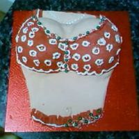 Bikini Cake CAKE WAS MADE OUT OF TWO LITTLE SEPERATE CAKES AS A NOVELTY TO MAKE SOMEONE LAUGH,,, IT WORKED.. HAHHAHAH