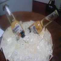 Beer Bucket beer bucket cake I made for my best friend. I want to thank Blakescakes,Afordrn, and DChockeyguy for helping me out with the suga ice cube...