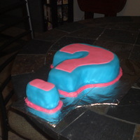 Unkown Sex cake covered in fondant for and present to the mom that the sex was still unkown.