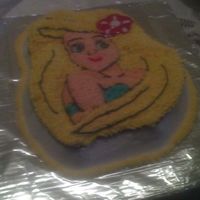 Doll My cousin's b-day cake