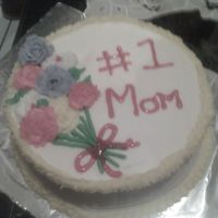#1 Mom Mother's Day cake