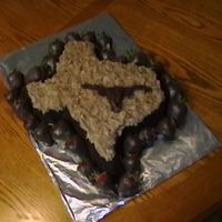 Texas Longhorn This was for my brother in law's birthday. He loves Texas, he loves the Longhorns, he loves german chocolate cake and he loves...
