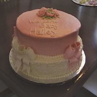 Baby Shower Cake This picture was inspired by dulcetentacion here on Cake Central. It was a big hit with the customer. tfl