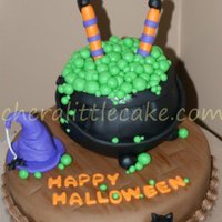 Witches Brew I made this for my daughters school halloween party