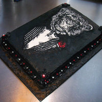 Monkey Business Cake My 2-D entry for the 2010 Threadcakes contest, based on the Monkey Business t-shirt. This one was alot of fun to make!