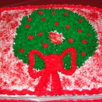 Holiday Wreath I made this for fun.