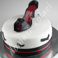 Shoe Cake this cake customer ordered for his girlfriend, for their anniversary