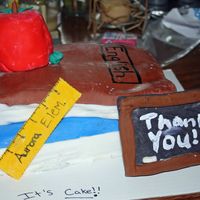 For My Teachers I made this cake for my teachers.. It was my first time of making 'books' stacked up. It was very hard, mostly because of the...
