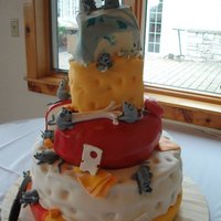 Cheese Wedding Cake 