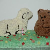 Teddy And Lamb 