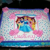 Princess Birthday Cake 