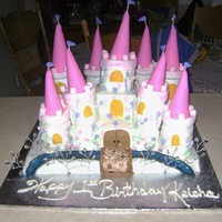 Castle I made this cake for my nieces 1st BirthdayThis is 100% eatable