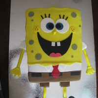 Spongebob Cake Red velvet cake w/cream chese icing underneath fondant. Thanks for looking!