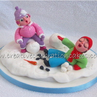 Making Snowmen I love it when my models tell a story and think it's I love making them. This young chap has got board of being bossed around by the...