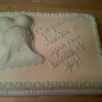 Pregnant Belly Cake This was a full sheet 2 12x18's with a pregnant belly sitting on top. This was a very large cake.