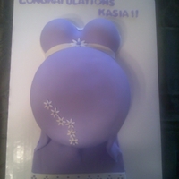 Pregnant Belly Cake 