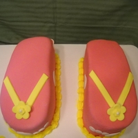 Flip Flops Cake My first attempt