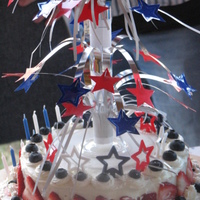 Emma's Cake My niece was born on the 4th of July, so she always wants that kind of theme....this was her cake last year.......it was so yummy! the only...